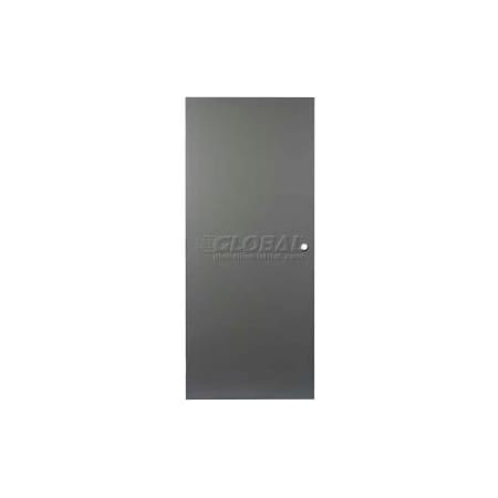 Assa Abloy CECO Hollow Steel Security Door 36"W X 84"H, 24"W X 12"H Louver, Mortise Prep, SteelCraft Hinge CHMDL3070-24X12VENTMORT-ST18GA